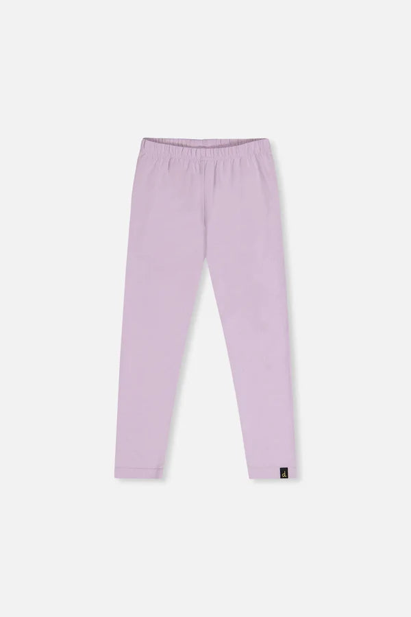 Deux Par Deux Girls Solid Colored Leggings   J20I60   Orchid Petal
