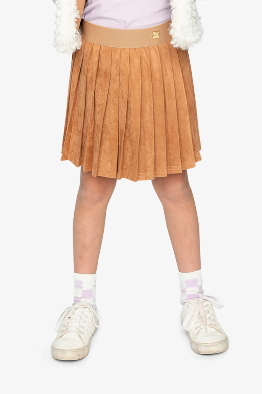 Deux Par Deux Girls Pleated Skirt    J20I81   Thrush
