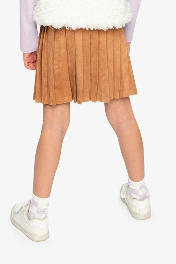 Deux Par Deux Girls Pleated Skirt    J20I81   Thrush