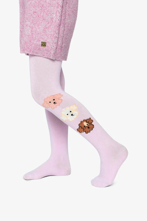 Deux Par Deux Girls Tights   J20IT   Orchid Petal