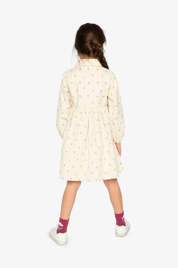 Deux Par Deux Girls Corduroy Dress   J20K86   Prairie Flowers