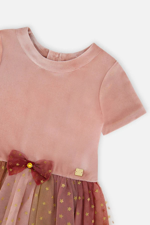 Deux Par Deux Girls Fancy Dress   J20G89   Ash Rose