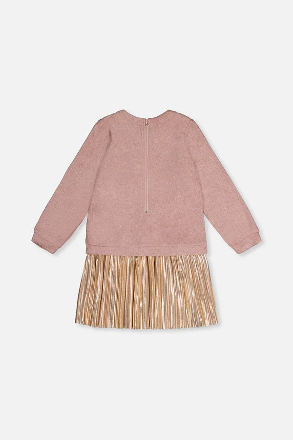 Deux Par Deux Girls Fancy Dress   J20Q92   Pink Dogwood