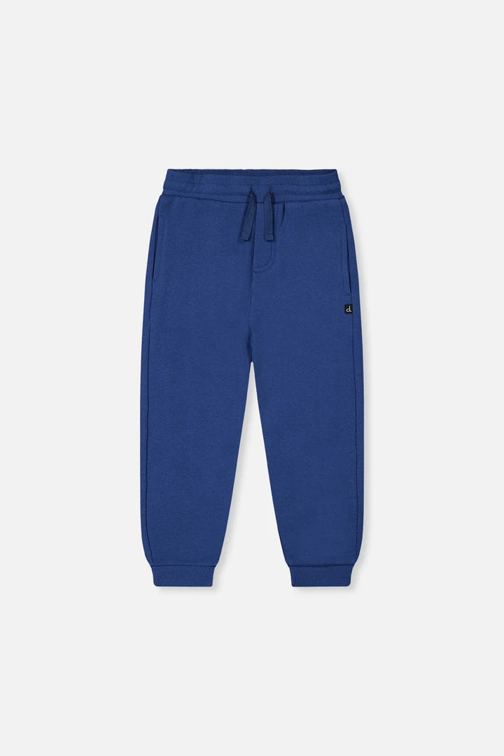 Deux Par Deux Boys Fleece Sweatpant   J20S20   True Navy