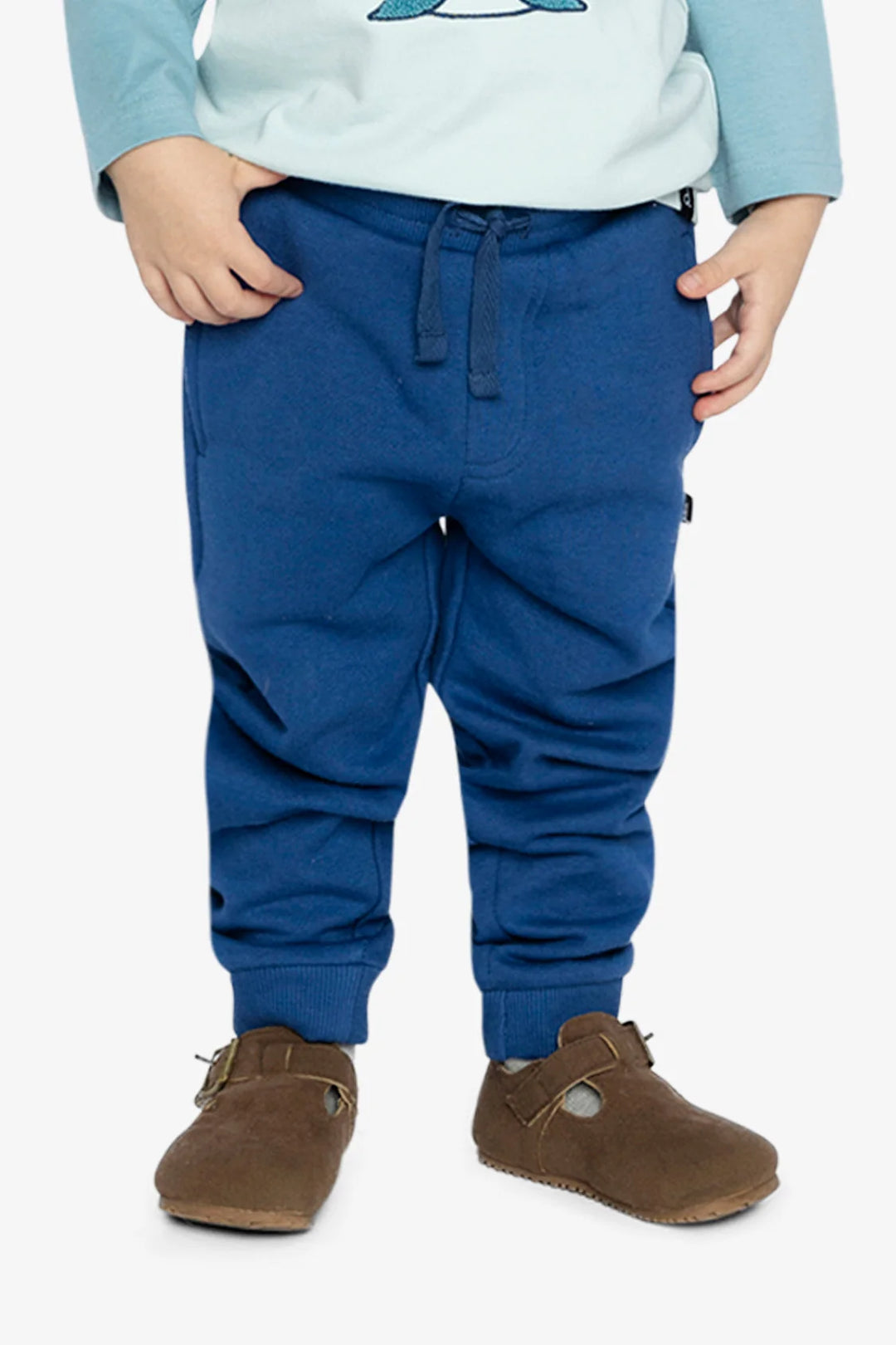 Deux Par Deux Boys Fleece Sweatpant   J20S20   True Navy