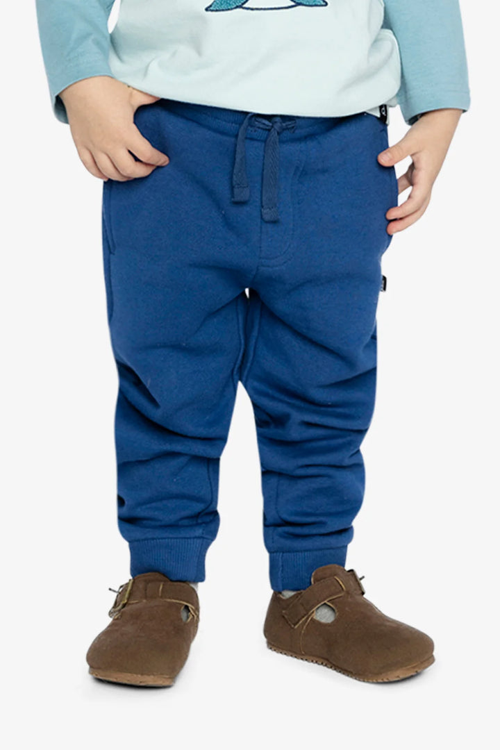 Deux Par Deux Boys Fleece Sweatpant   J20S20   True Navy