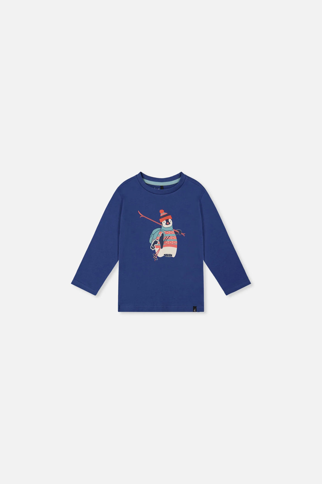 Deux Par Deux Baby Boy Long Sleeve Tee   J20S70B   True Navy