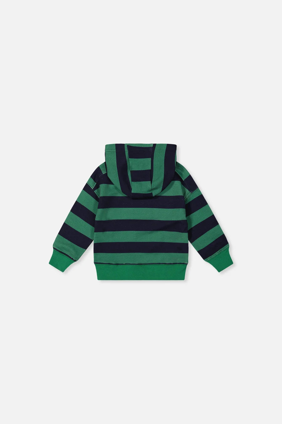 Deux Par Deux Baby Boy Fleece Hoodie   J20T30B   Big Stripes