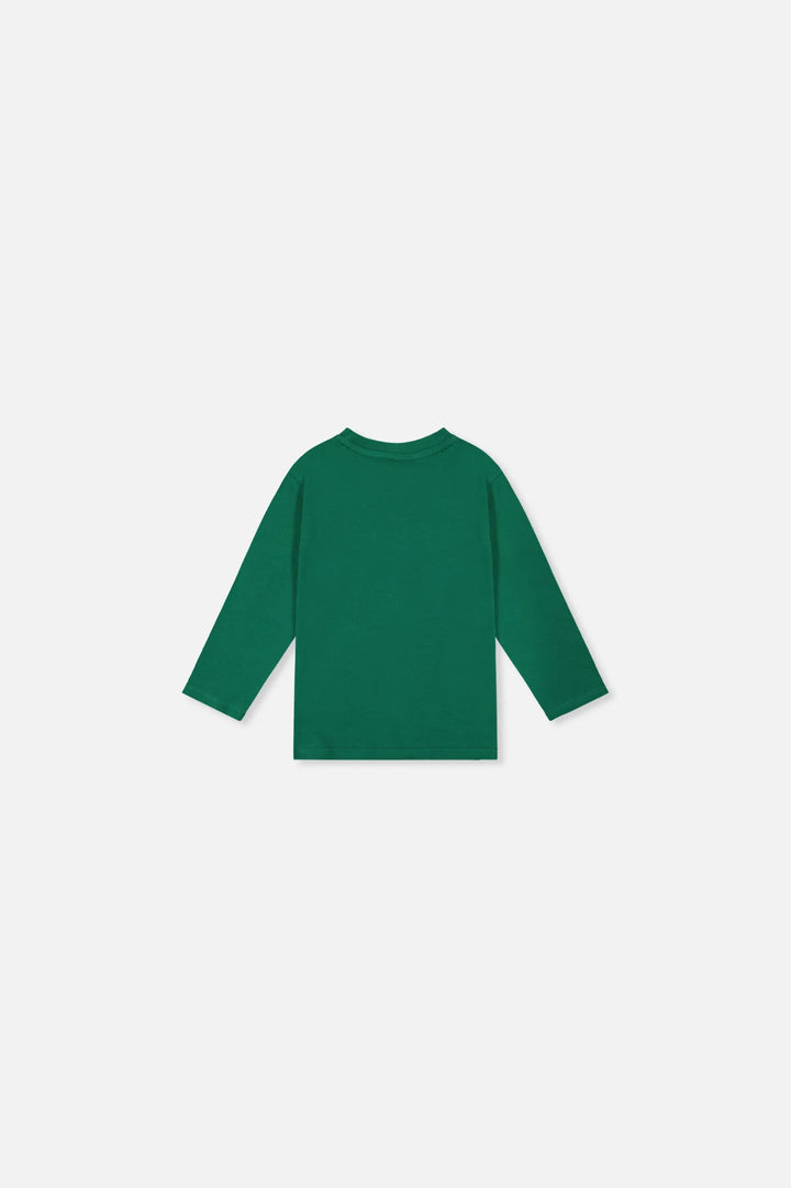 Deux Par Deux Baby Boy Long Sleeve Tee   J20T70B   Fir