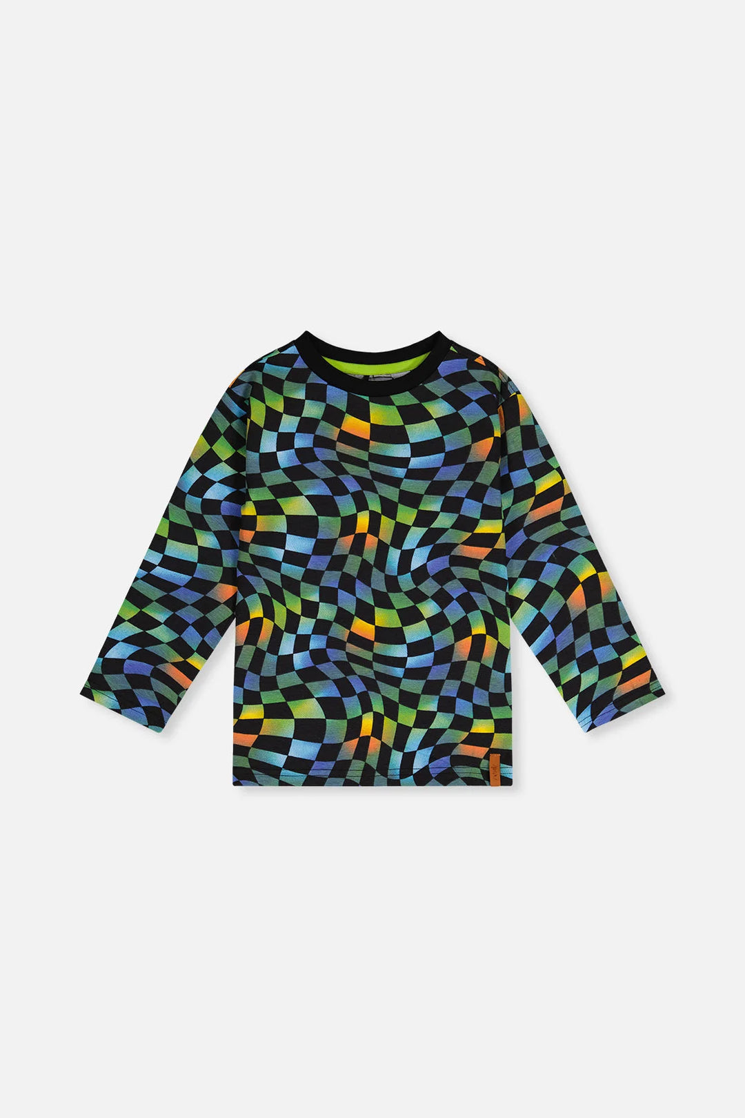 Deux Par Deux Boys Long Sleeve Tee   J20U70   Printed Multicolor
