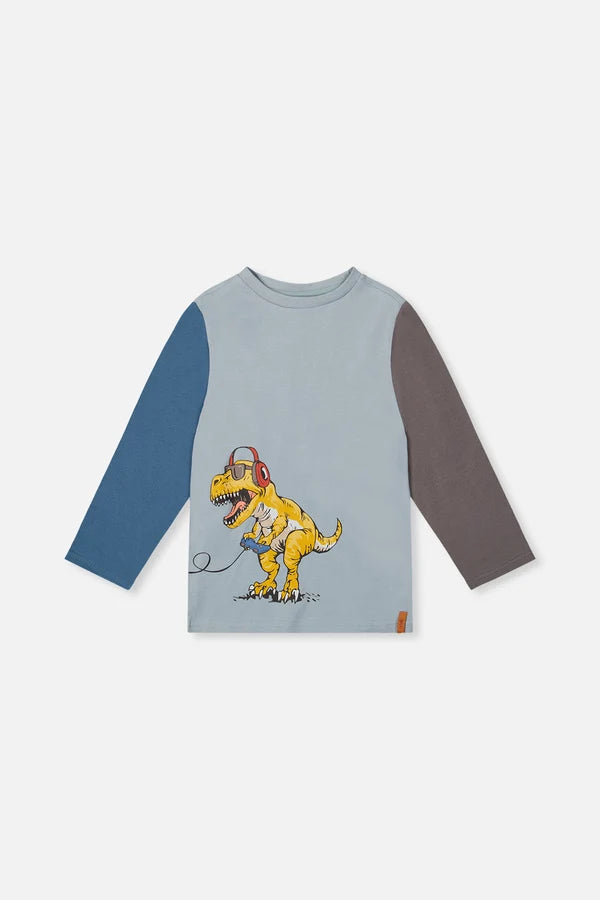 Deux Par Deux Boys Long Sleeve Tee   J20U74   Arona