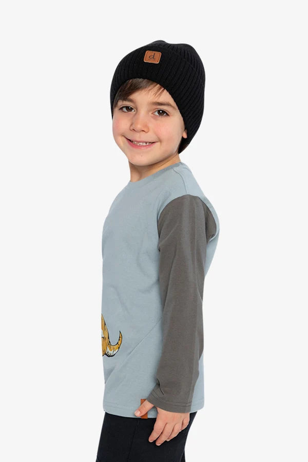 Deux Par Deux Boys Long Sleeve Tee   J20U74   Arona