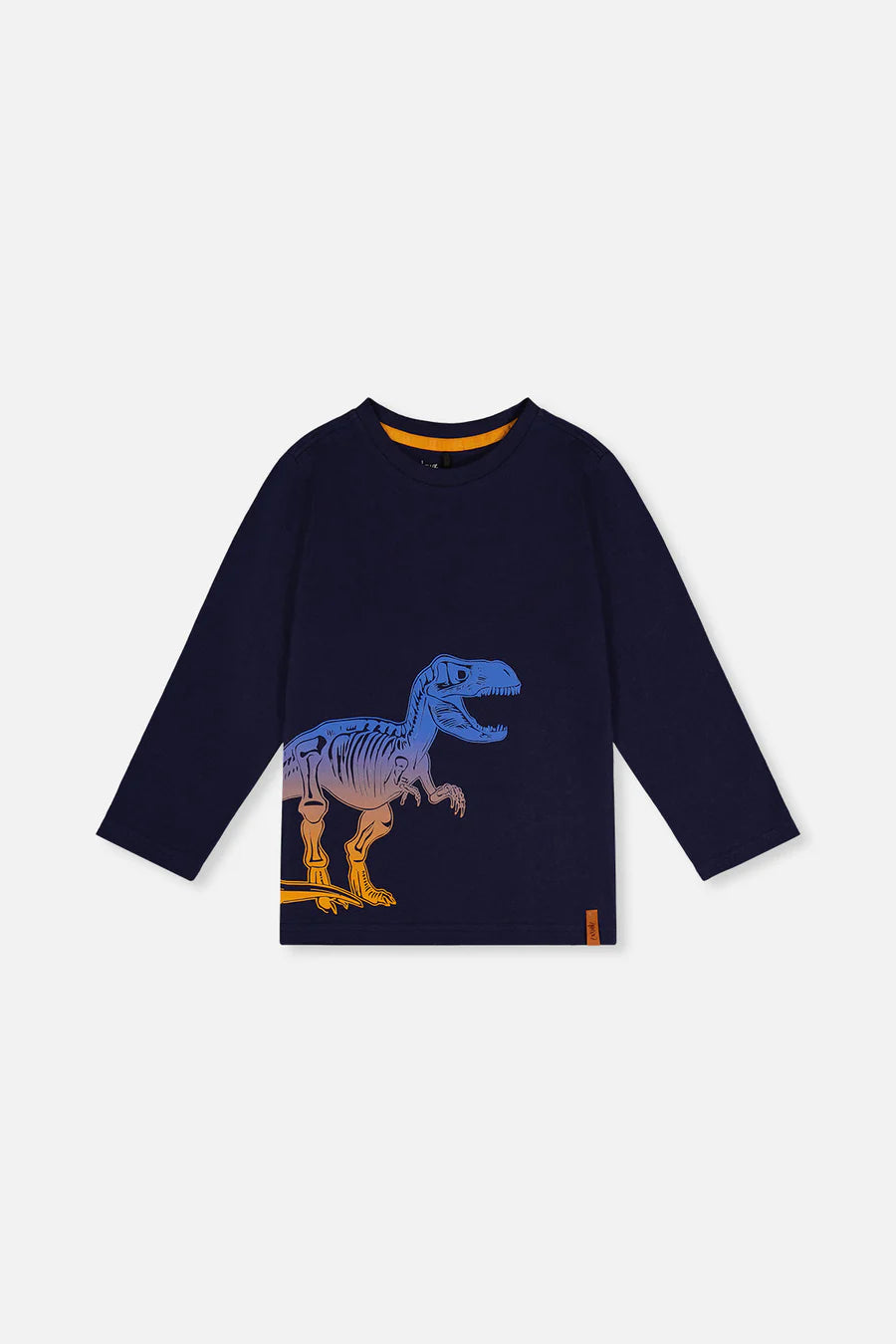 Deux Par Deux Boys Long Sleeve Tee   J20U74  Peacoat