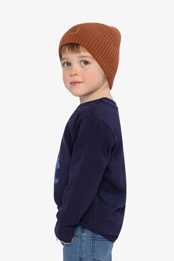 Deux Par Deux Boys Long Sleeve Tee   J20U74  Peacoat