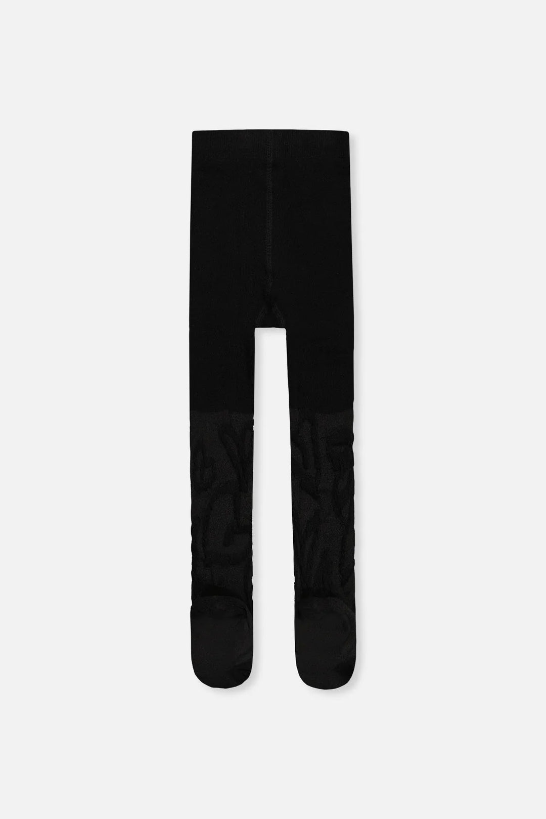 Deux Par Deux Girls Knit Tights   J20YGT   Anthracite