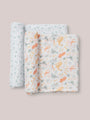 JuJuBe Swaddle Blanket Set  -  Roarsome