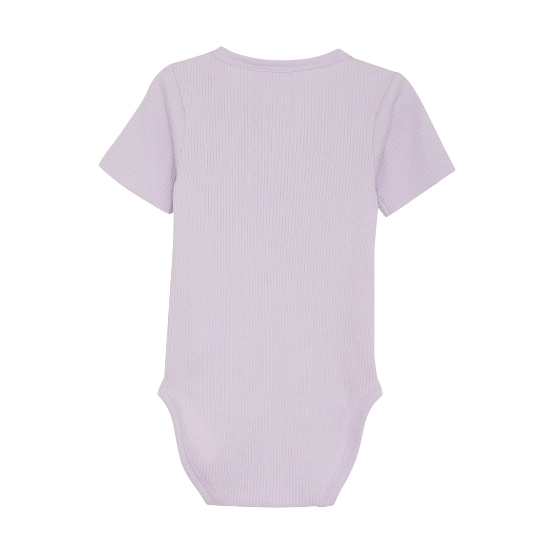 Minymo Baby Girl Ribbed Bodysuit  113483-6052