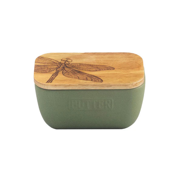 Selbrae Sage Butterdish - Dragonfly