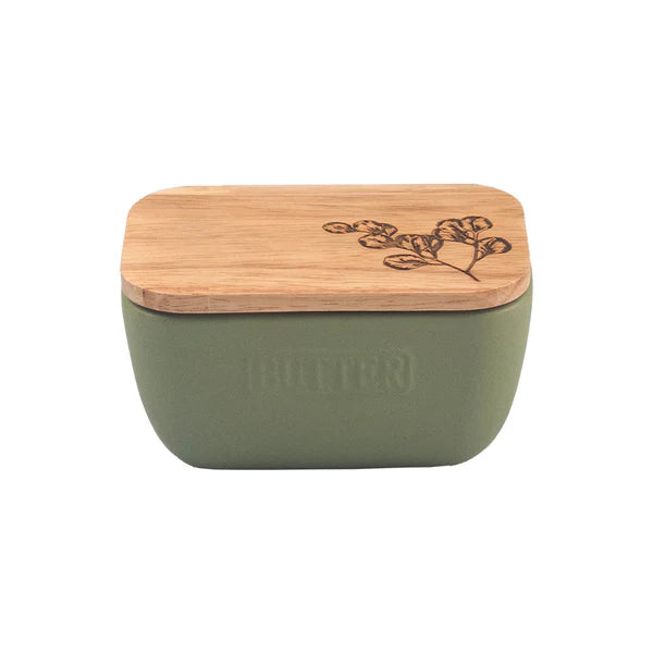 Selbrae Sage Butter Dish Flora