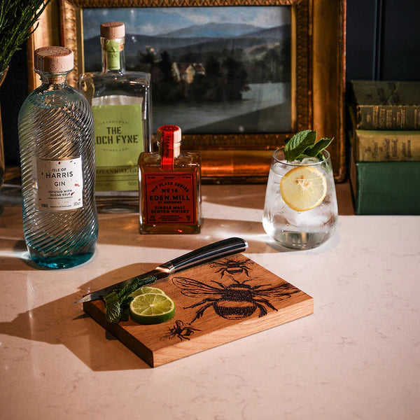 Selbrae Oak Bar Board - Bee
