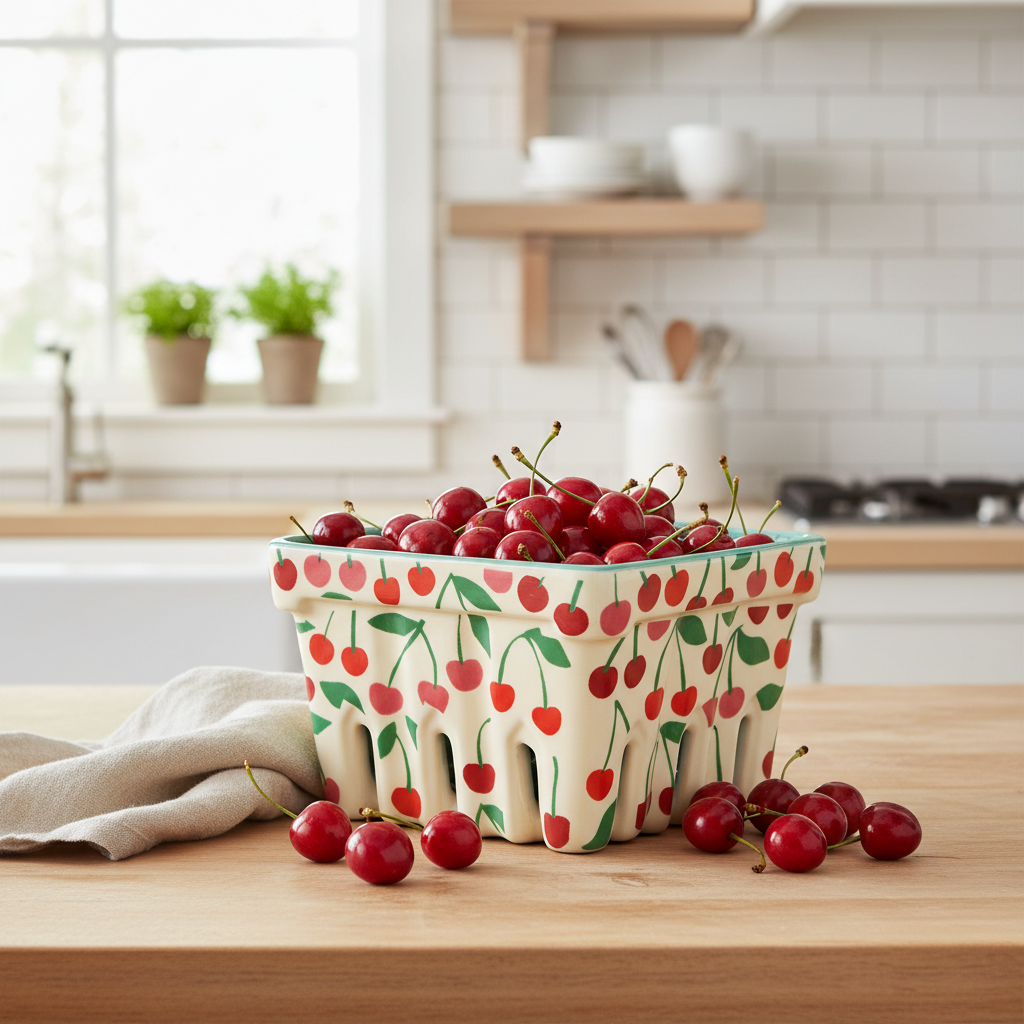 Danica Berry Basket - Very Cherry