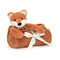 Jellycat Bashful Fox Cub Blankie   BLNK2FXC