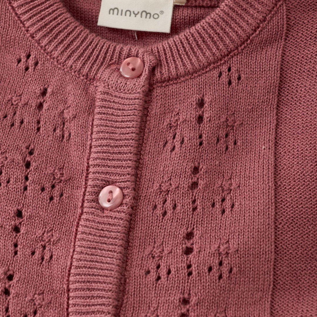 Minymo Girls Knit Cardigan   12408-4435 **
