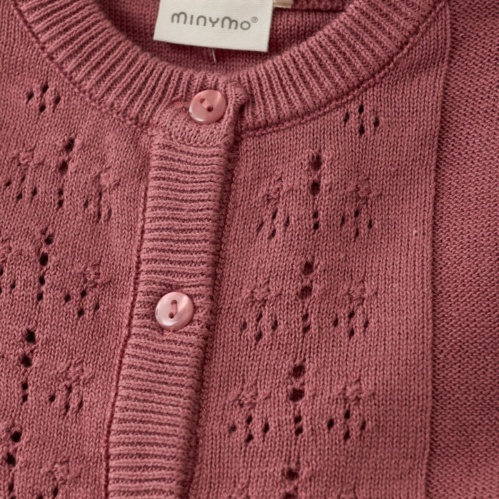 Minymo Girls Knit Cardigan   12408-4435 **