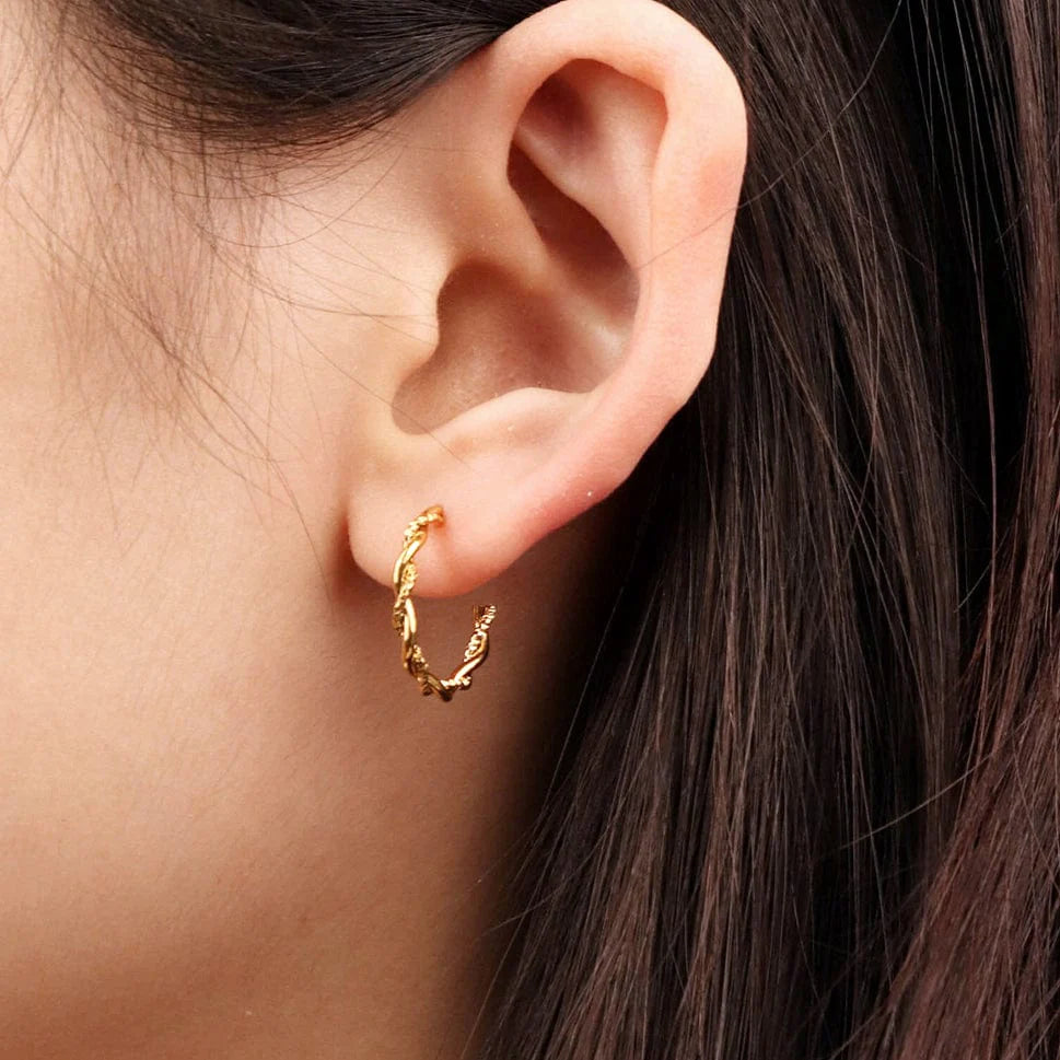 Lover's Tempo Josie Gold Waterproof Earring