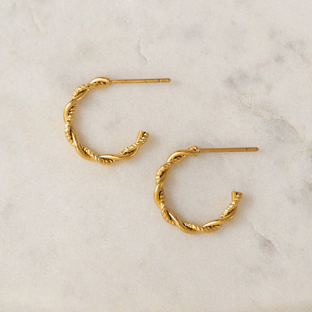 Lover's Tempo Josie Gold Waterproof Earring