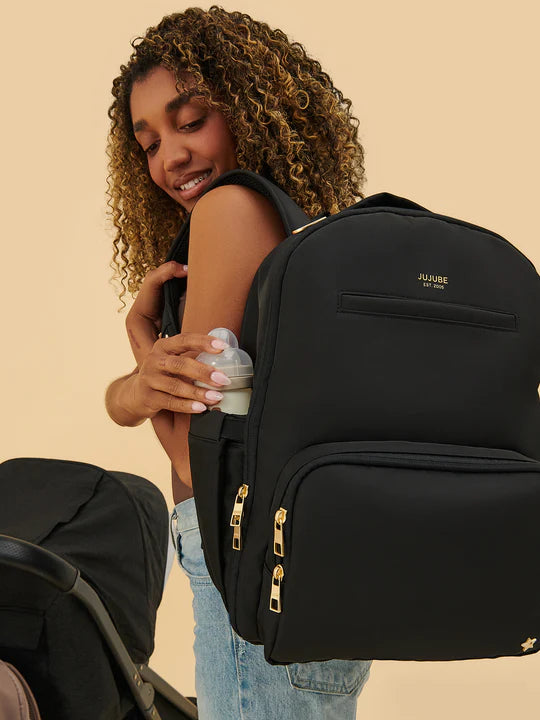 JuJuBe Classic Backpack/Diaper Bag  - Black