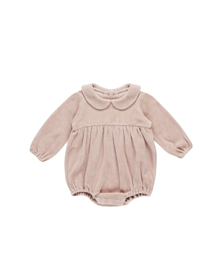 Quincy Mae Baby Girl Peter Pan Romper   QM459RUMZ   Blush **