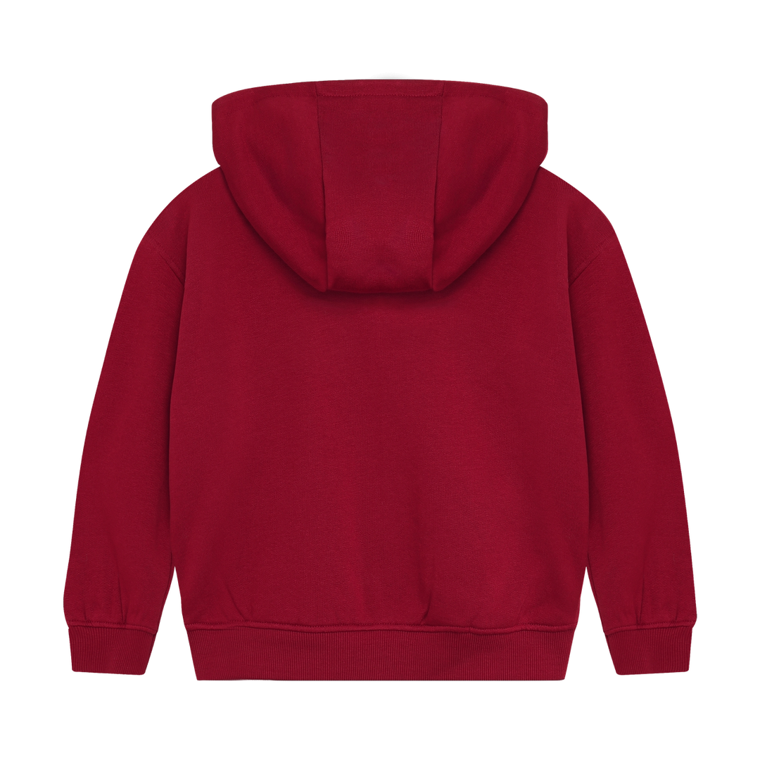 Daily Seven Boys Basic Hoodie With Zipper Closure   920401-4653
