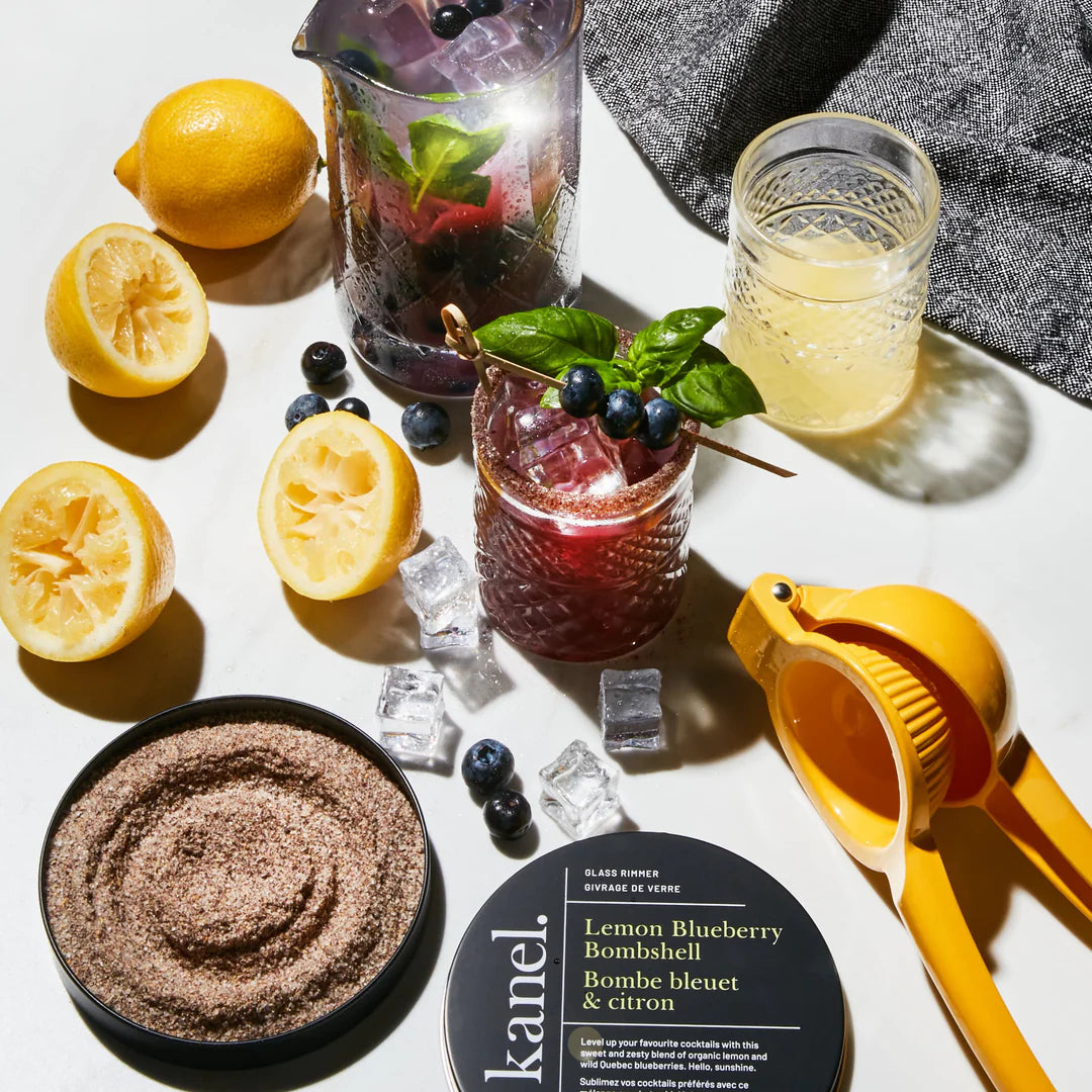 Kanel Lemon Blueberry Bombshell Cocktail Rimmer