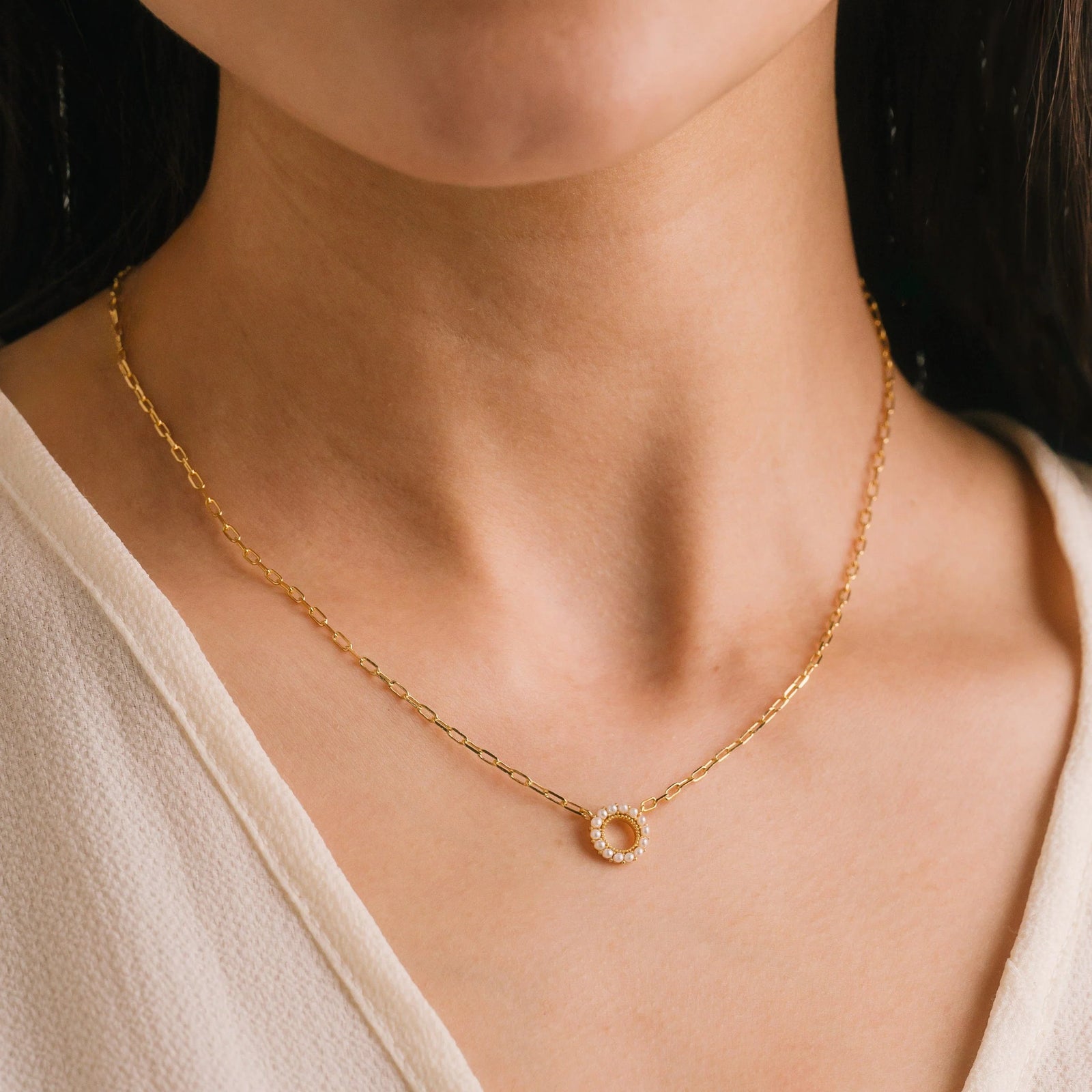 Lover's Tempo Kismet Pearl Necklace