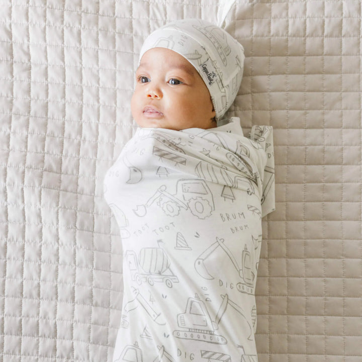 Copper Pearl Swaddle Blanket  Gage  X0049M24MD