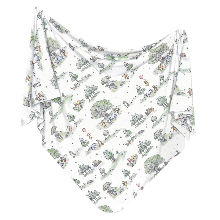 Copper Pearl Swaddle Blanket  Hundred Acre Wood