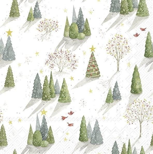IHR Napkin - Decorated Tree 1051200