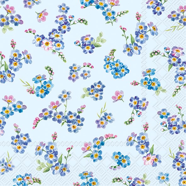 ihr Luncheon Napkin  -  Valeria blue