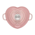 Le Creuset Heart Shaped French Oven  -  1.9L  Shell Pink