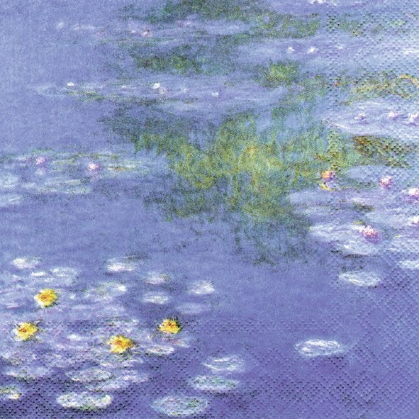 ihr Luncheon Napkin -  Monet Waterlilies