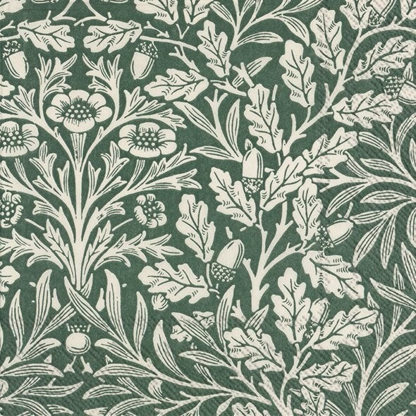 IHR Luncheon Napkin - 830326  Acorn - Green