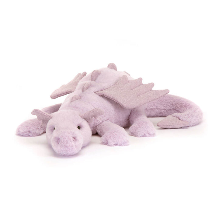 Jellycat Lavendar Dragon Little   LAV6DDL