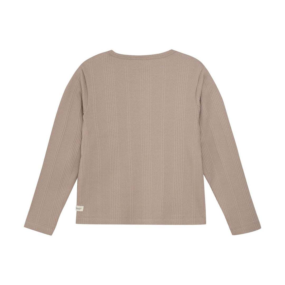 Enfant Boys Long Sleeve Ribbed Henley Tee   230566-2213