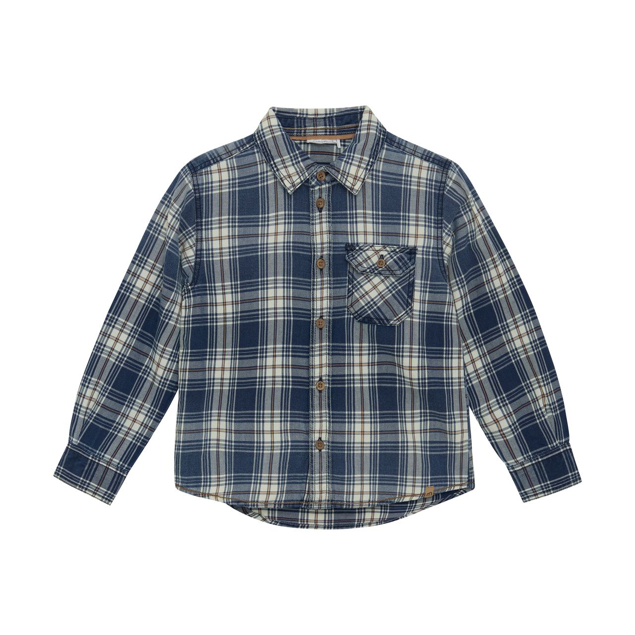 Minymo Boys Plaid Shirt   134009-7337