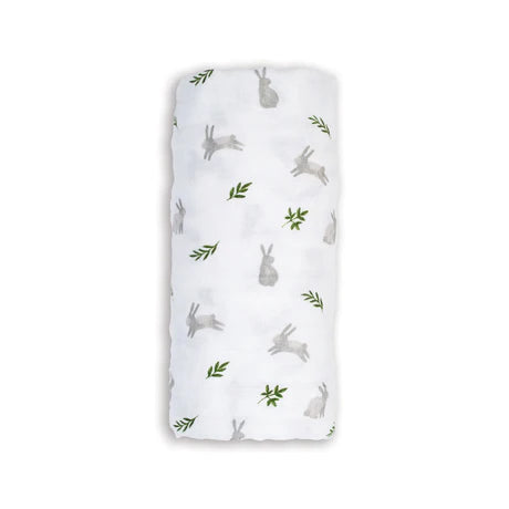 Lulujo Swaddle - Classic Muslin Bunnies LJ482