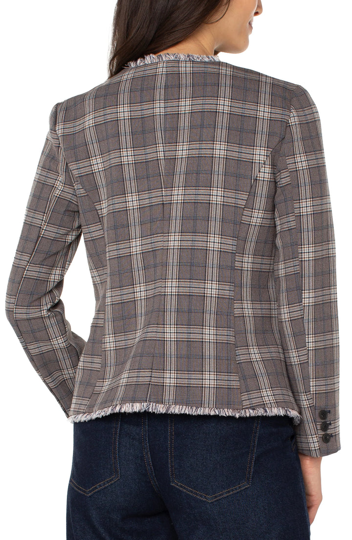 Liverpool Fitted Blazer with Fray LM1C20TL44