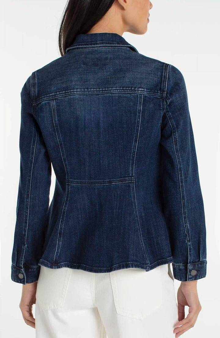 Liverpool Fit and Flare Trucker Jacket  LM1C40CH4  Delacey