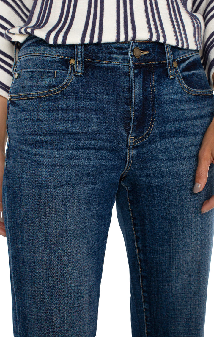 Liverpool Marley Girlfriend Cuffed Jean  LM5158CH4  Rushland