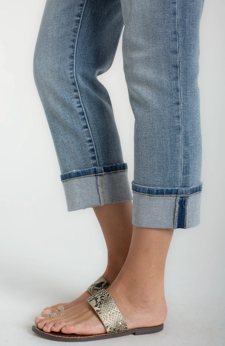 Liverpool Marley Cropped Girlfriend Cuffed Jean  LM5289VH  Cruise